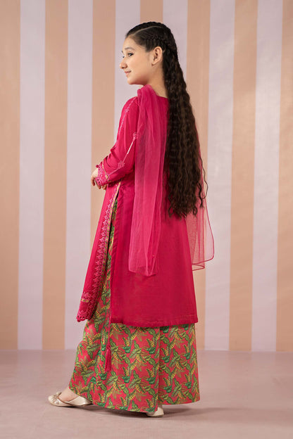Maria B | 2 Piece Printed Lawn Suit | MKD-EF25-67 14-Dec Pink