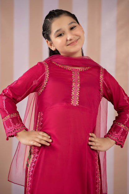 Maria B | 2 Piece Printed Lawn Suit | MKD-EF25-67 6-Apr Pink