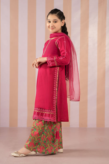 Maria B | 2 Piece Printed Lawn Suit | MKD-EF25-67 12-Oct Pink