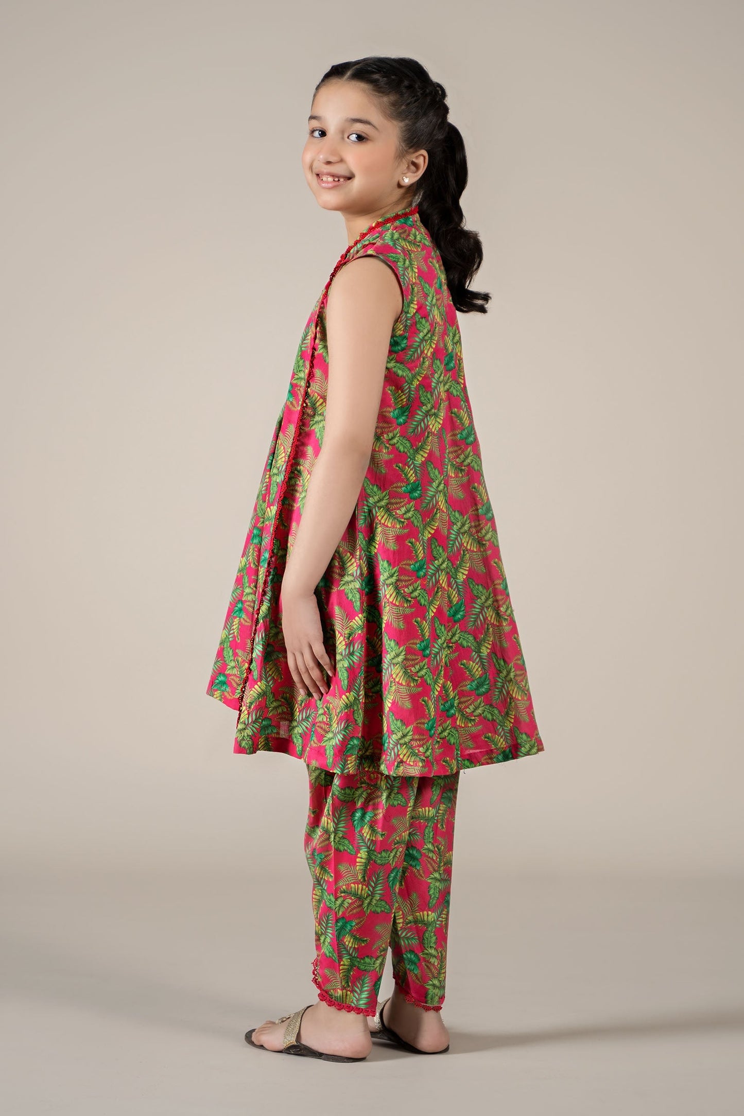 Maria B | 2 Piece Printed Lawn Suit | MKD-EF25-68 14-Dec Pink