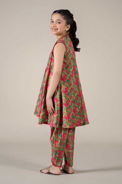 Maria B | 2 Piece Printed Lawn Suit | MKD-EF25-68 14-Dec Pink