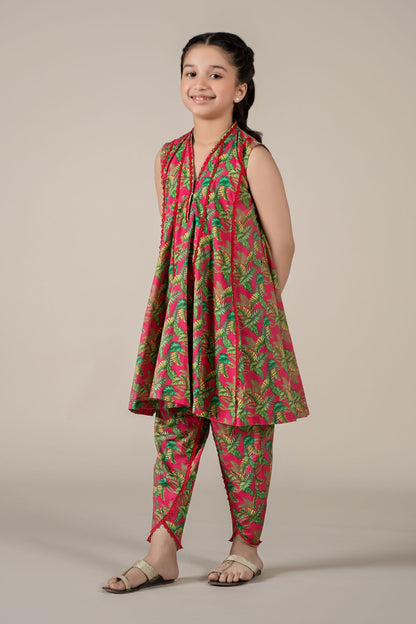 Maria B | 2 Piece Printed Lawn Suit | MKD-EF25-68 8-Jun Pink