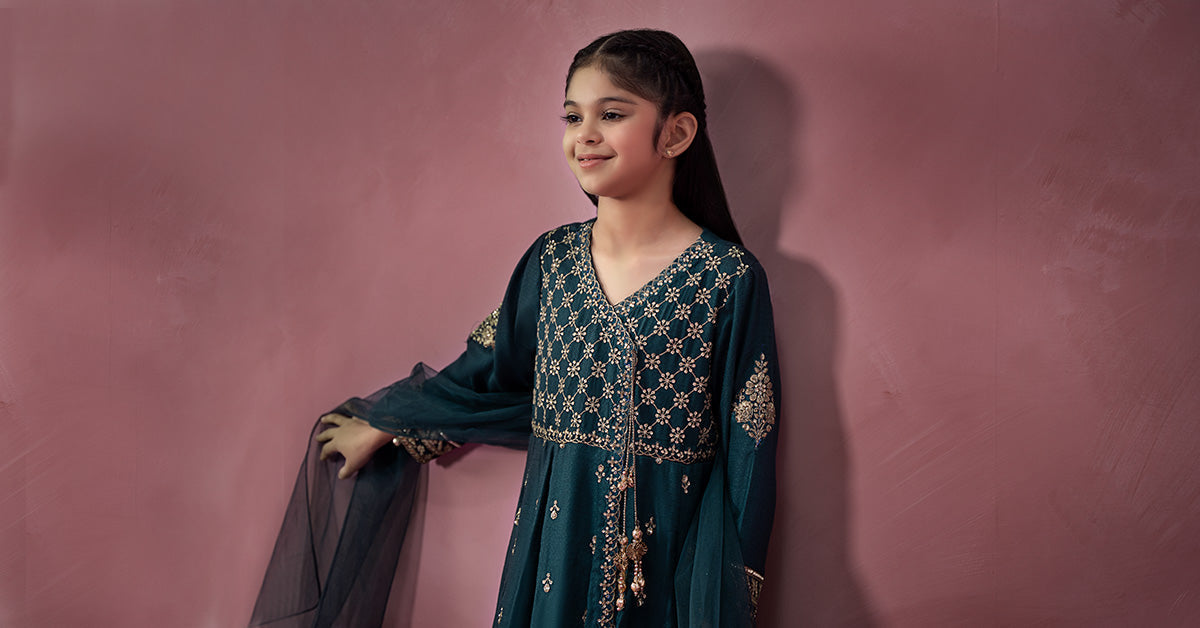 Maria B | 3 Piece Embroidered Linen Suit | MKD-W24-02