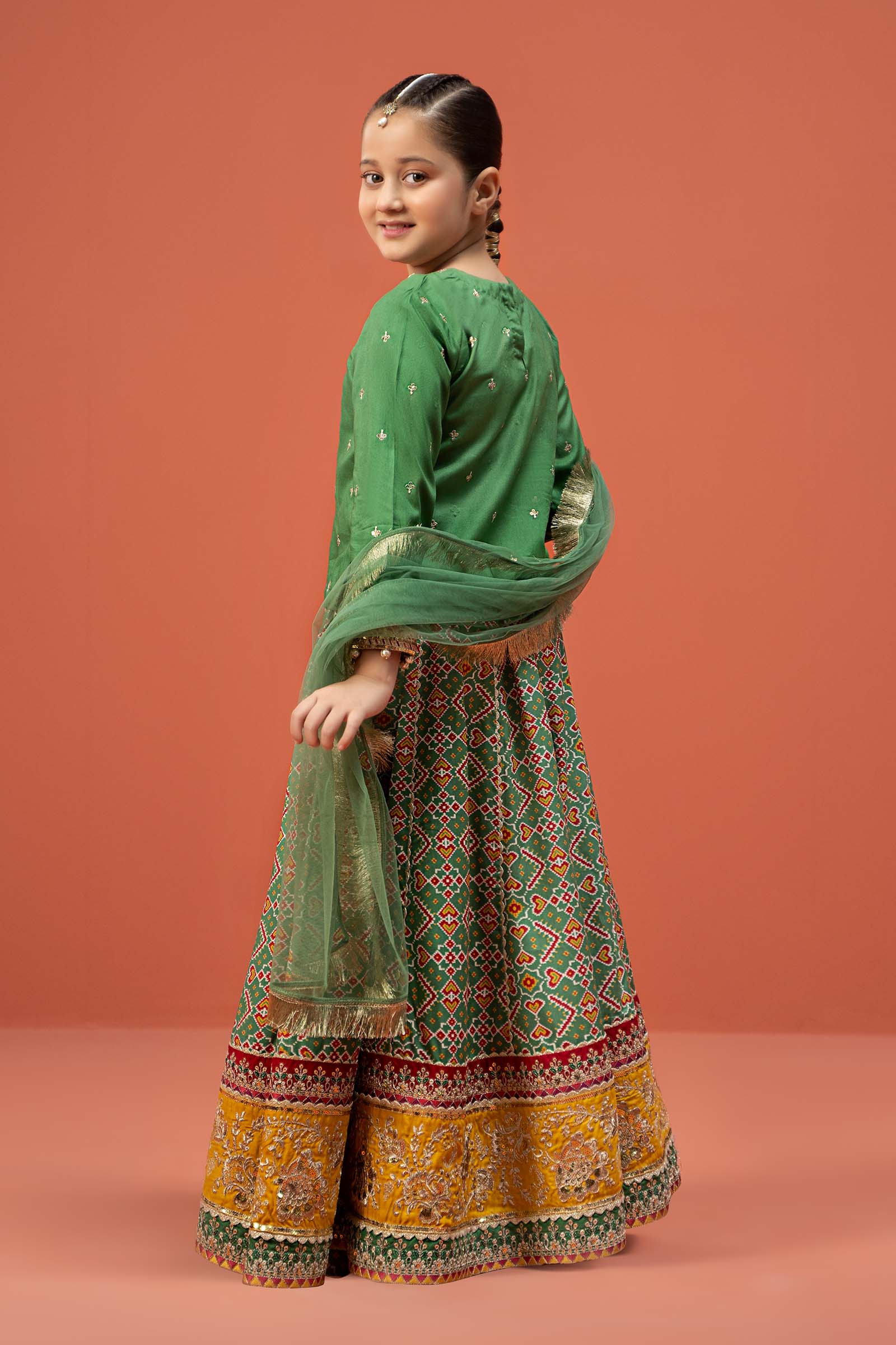 Maria B | 3 Piece Embroidered Linen Suit | MKD-W24-04