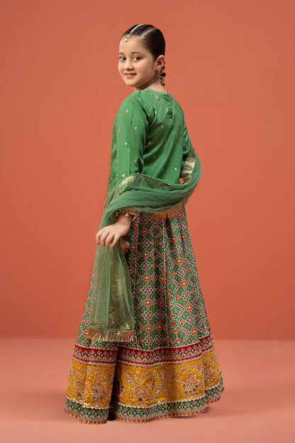 Maria B | 3 Piece Embroidered Linen Suit | MKD-W24-04
