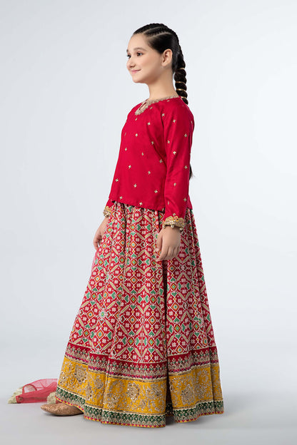 Maria B | 3 Piece Embroidered Linen Suit | MKD-W24-04