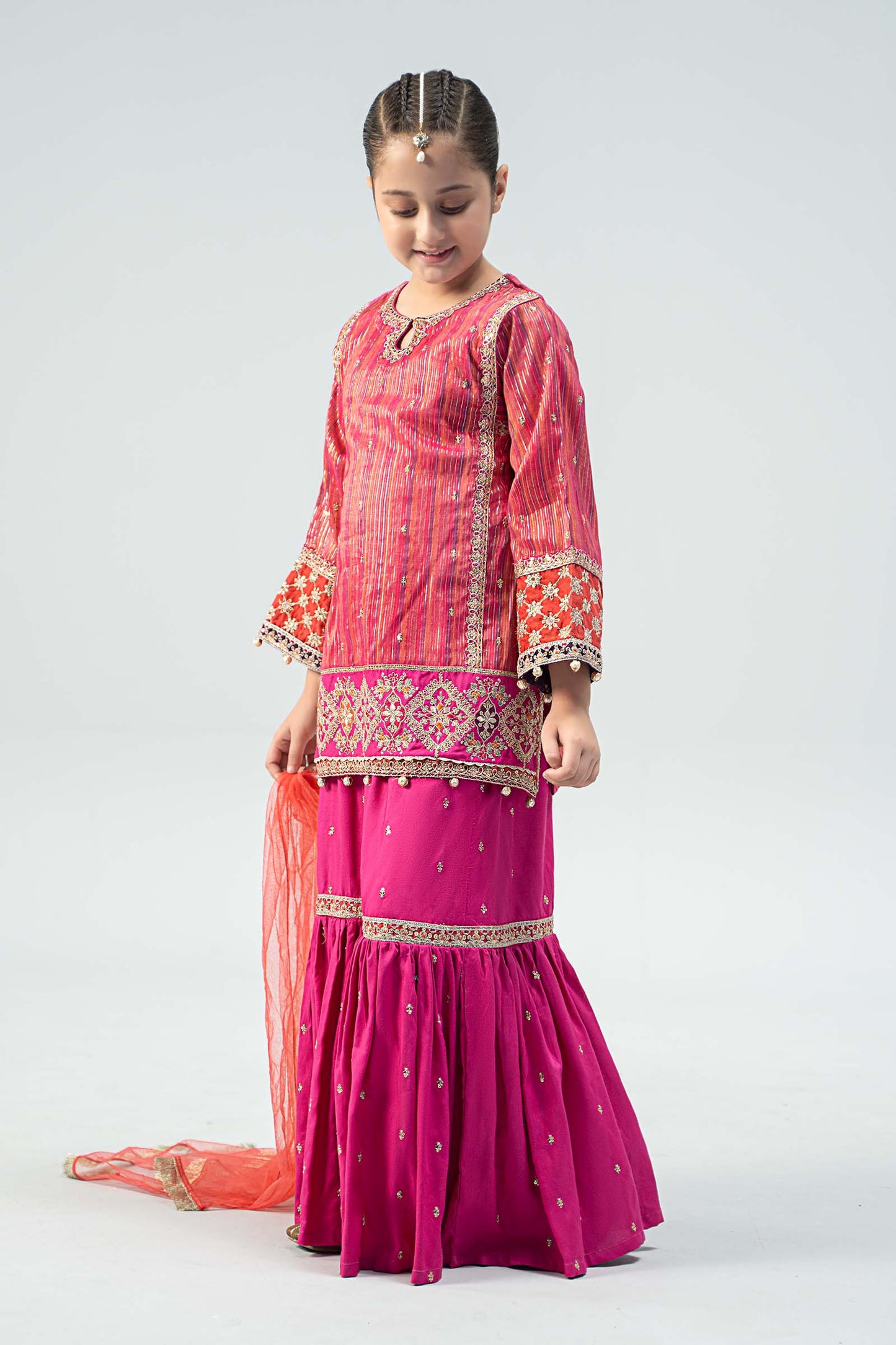 Maria B | 3 Piece Embroidered Suit | MKD-W24-11