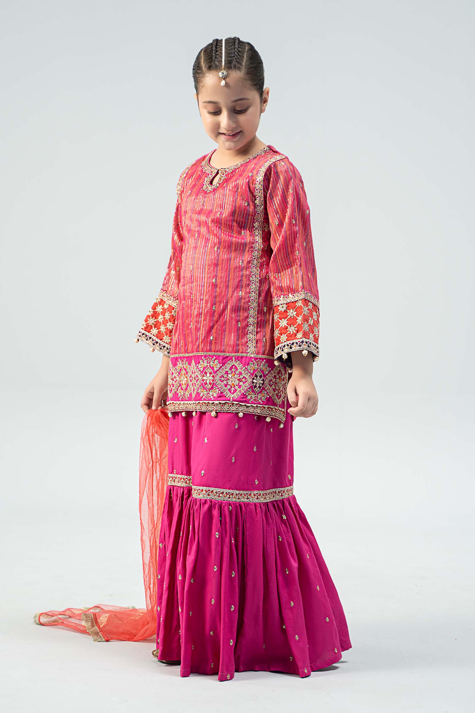 Maria B | 3 Piece Embroidered Suit | MKD-W24-11