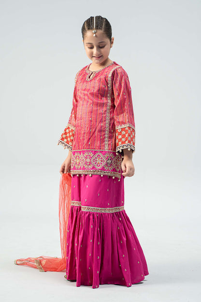 Maria B | 3 Piece Embroidered Suit | MKD-W24-11