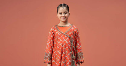 Maria B | 3 Piece Printed Linen Suit | MKD-W24-16