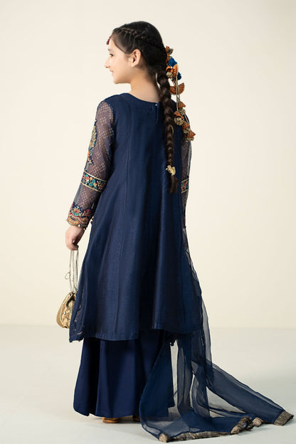 Maria B | 3 Piece Embroidered Paper Cotton Suit | MKD-W24-22
