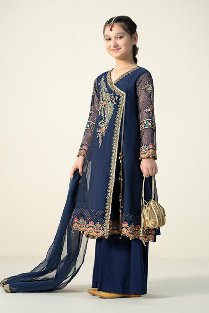 Maria B | 3 Piece Embroidered Paper Cotton Suit | MKD-W24-22