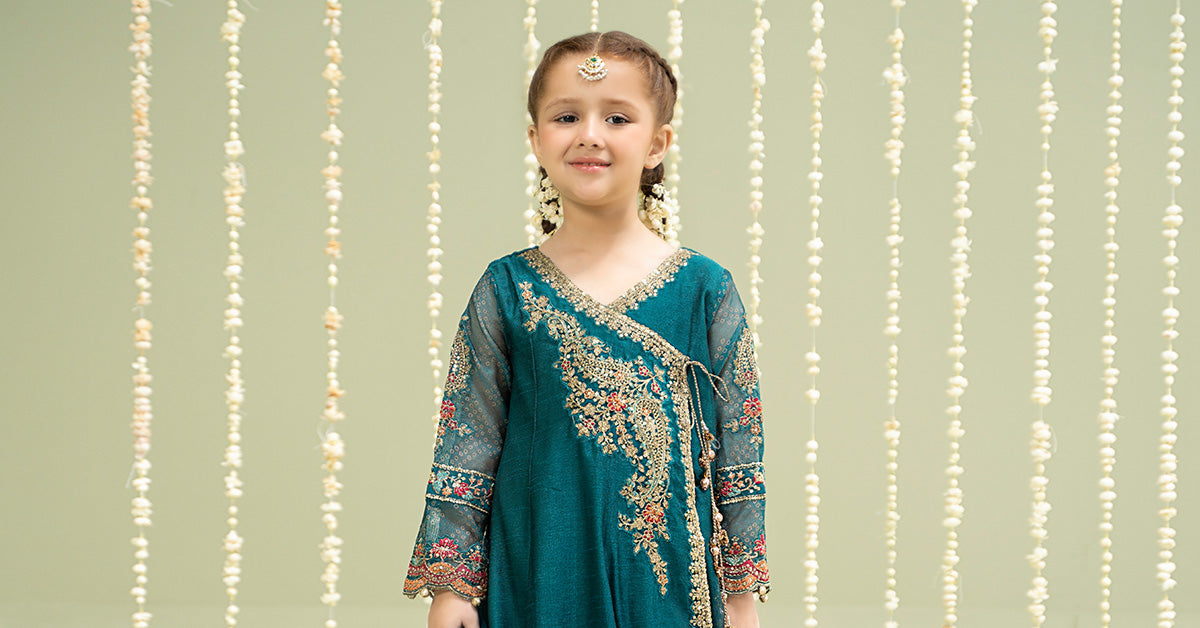 Maria B | 3 Piece Embroidered Paper Cotton Suit | MKD-W24-22