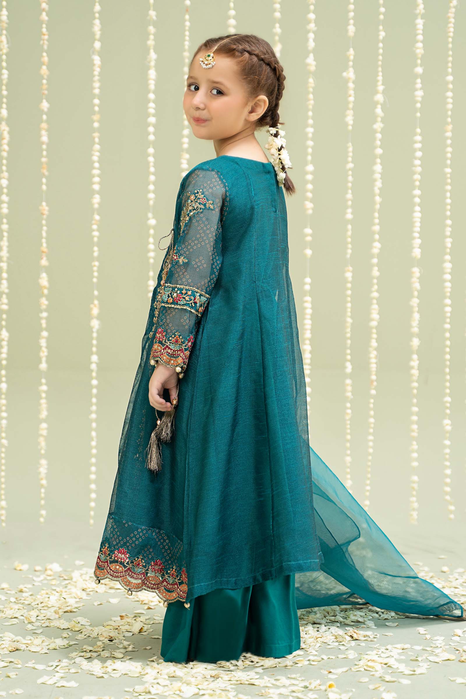 Maria B | 3 Piece Embroidered Paper Cotton Suit | MKD-W24-22