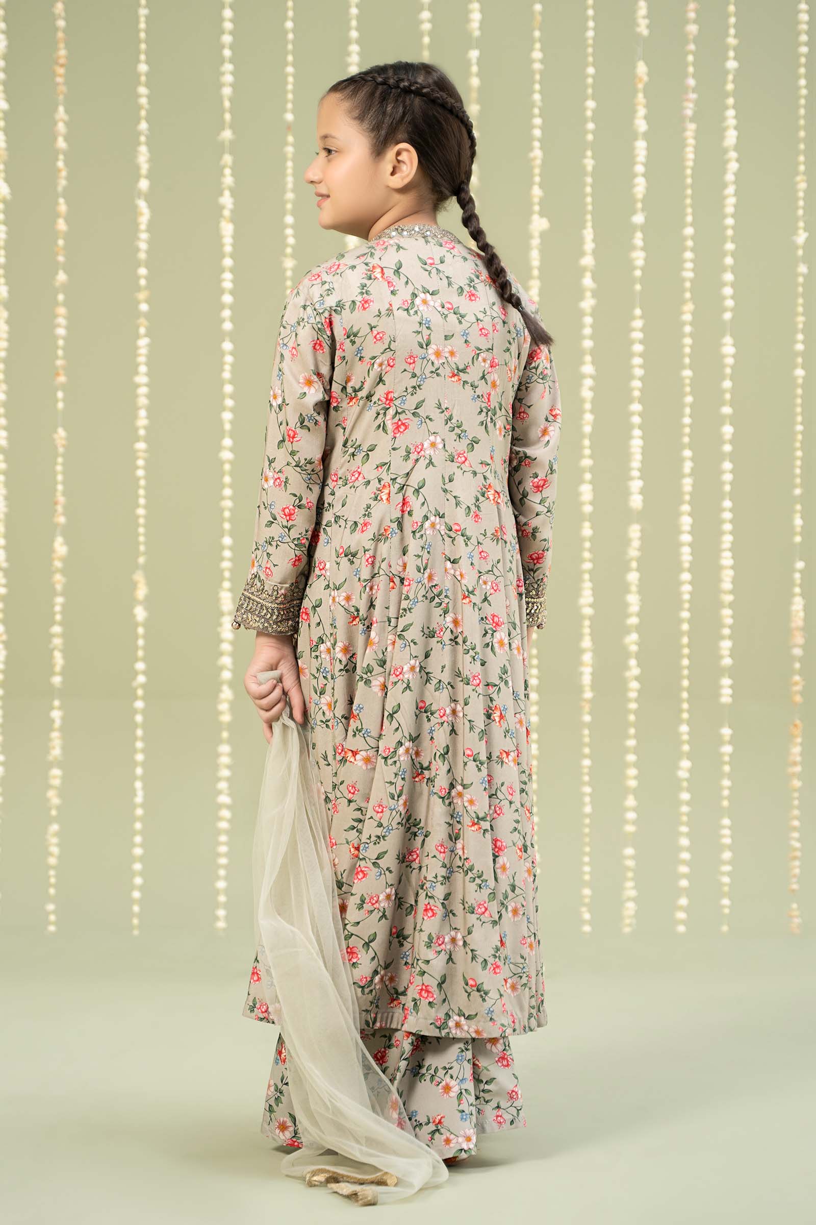 Maria B | 3 Piece Printed Linen Suit | MKD-W24-26