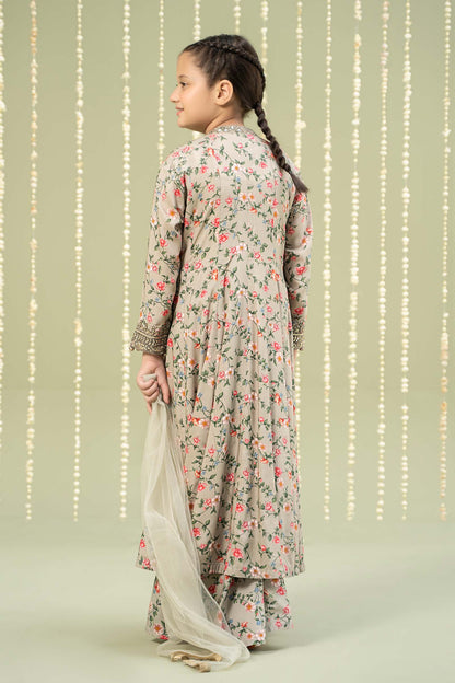 Maria B | 3 Piece Printed Linen Suit | MKD-W24-26