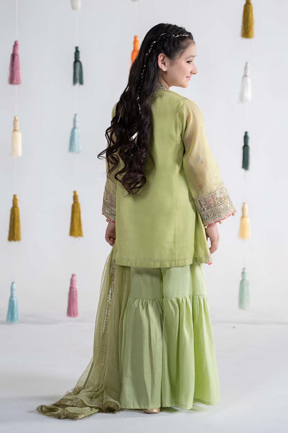 Maria B | 3 Piece Embroidered Paper Cotton Suit | MKS-EA24-04