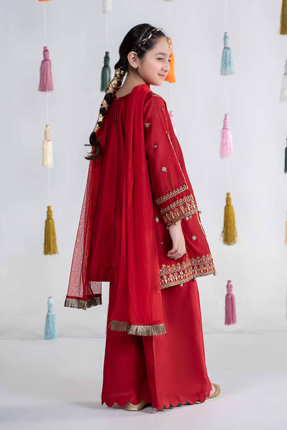 Maria B | 3 Piece Embroidered Yarn Dyed Suit | MKS-EA24-19