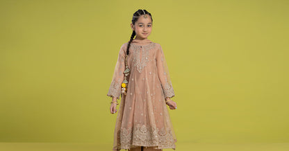 Maria B | 3 Piece Embroidered Organza Suit | MKS-EF24-05