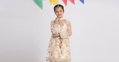 Maria B | 3 Piece Embroidered Organza Suit | MKS-EF24-30