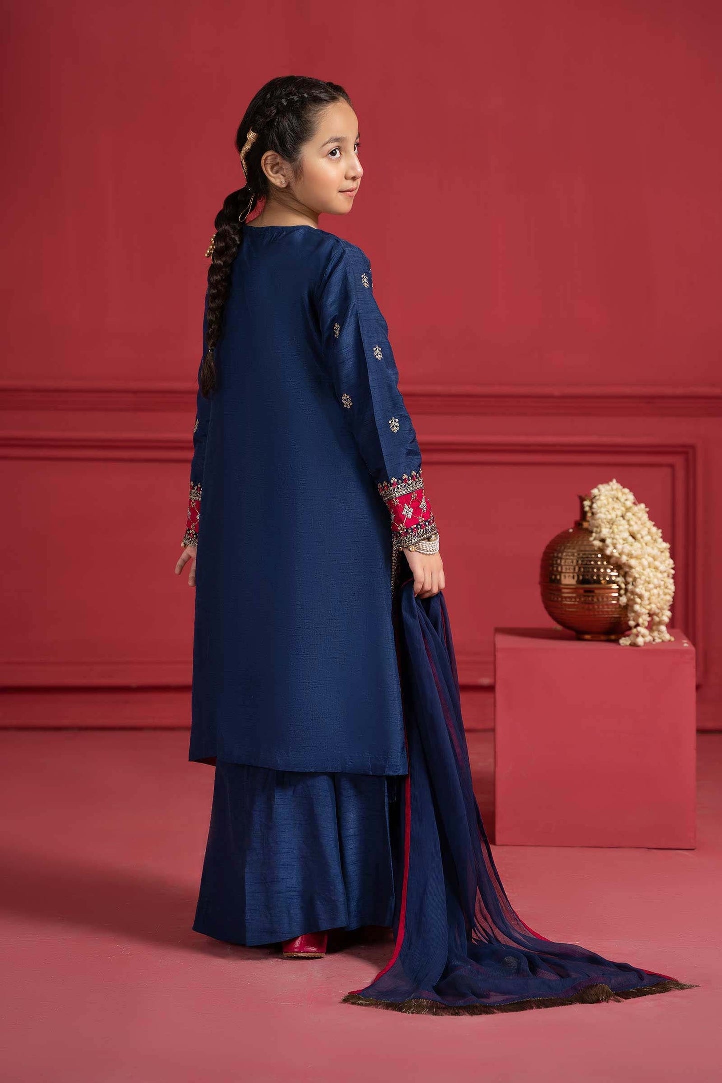 Maria B | Suit Blue MKS-W23-12 14-Dec Blue