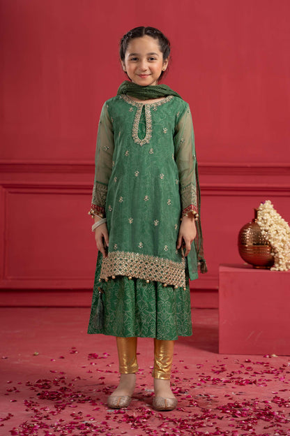 Maria B | Suit Green MKS-W23-21 4-Feb Green