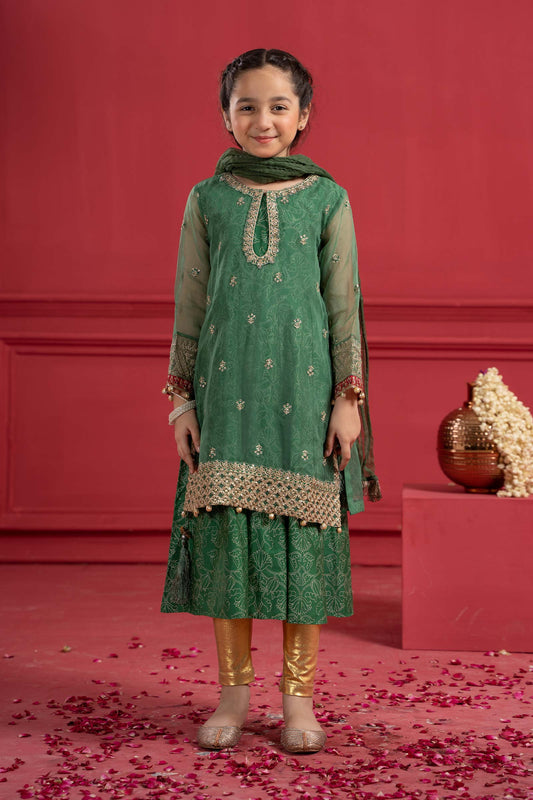 Maria B | Suit Green MKS-W23-21 4-Feb Green