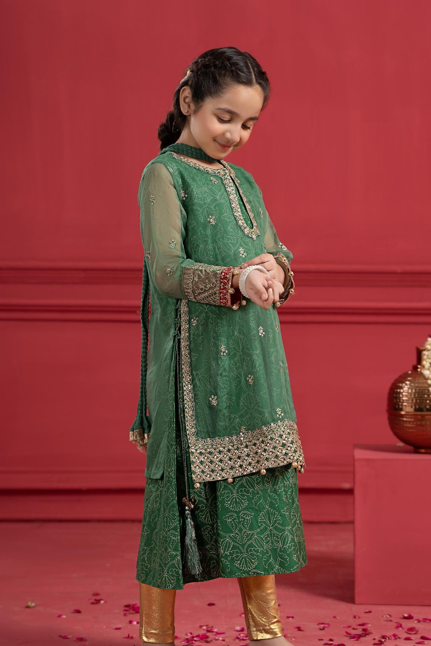 Maria B | Suit Green MKS-W23-21