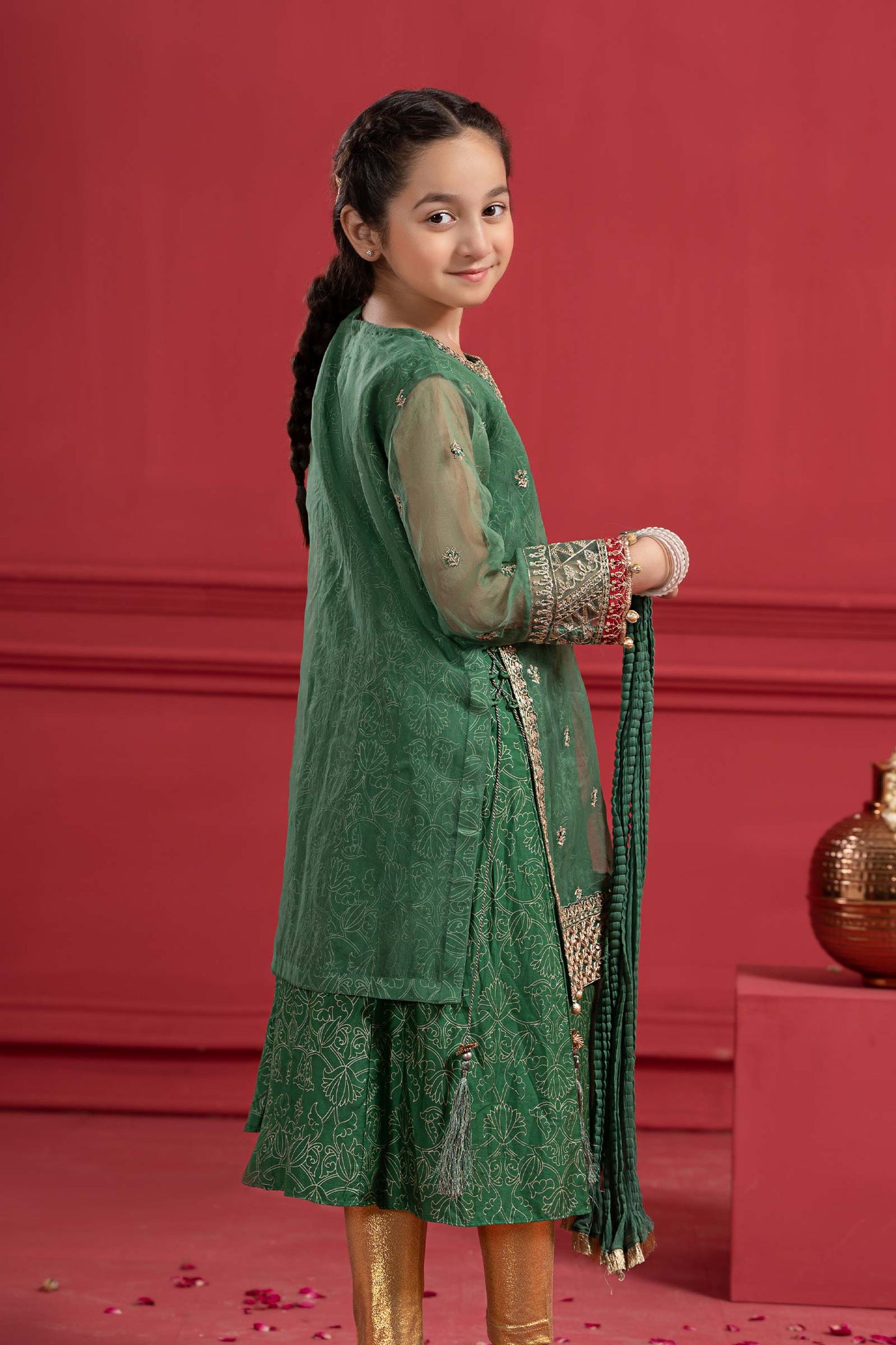 Maria B | Suit Green MKS-W23-21