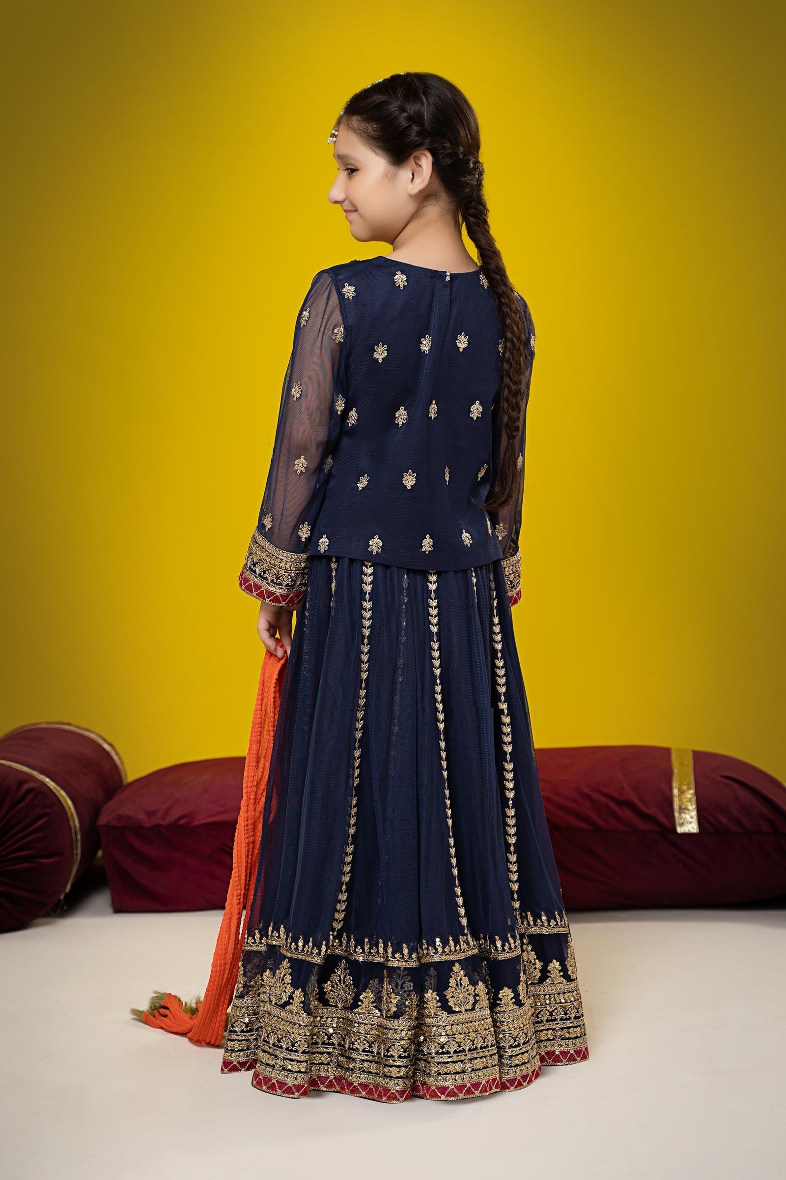 Maria B | Suit Navy Blue MKS-W23-35