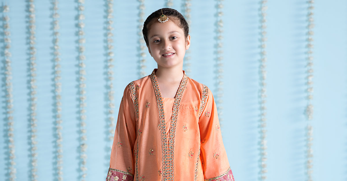 Maria B | 3 Piece Embroidered Paper Cotton Suit | MKS-EA24-04