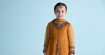 Maria B | 3 Piece Embroidered Organza Suit | MKS-EA24-28