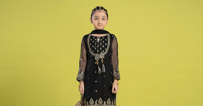 Maria B | 3 Piece Embroidered Organza Suit | MKS-EF24-37
