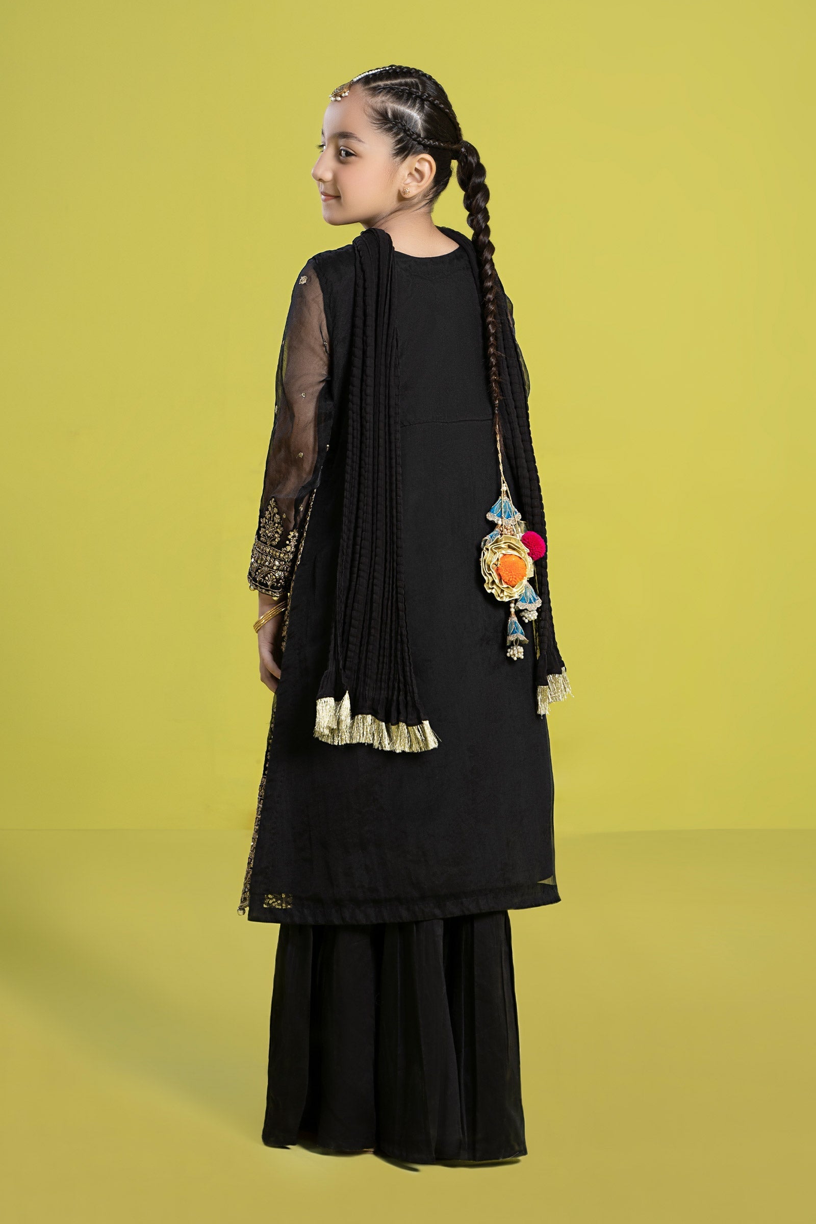 Maria B | 3 Piece Embroidered Organza Suit | MKS-EF24-37