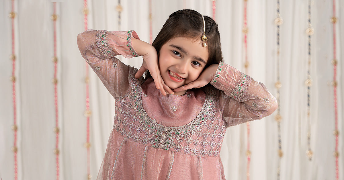Maria B | 3 Piece Embroidered Zari Net Suit | MKS-EF25-01