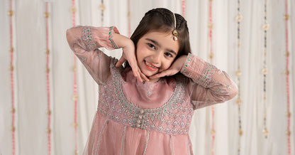 Maria B | 3 Piece Embroidered Zari Net Suit | MKS-EF25-01