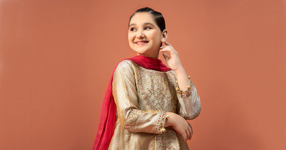 Maria B | 3 Piece Embroidered Zari jacquard Suit | MKS-W24-03