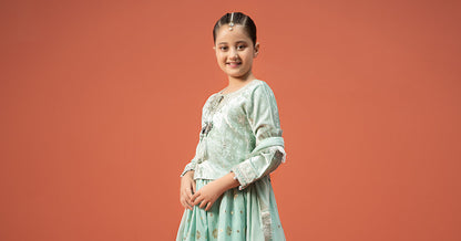 Maria B | 3 Piece Embroidered Velvet Suit | MKS-W24-14 14-Dec Ferozi