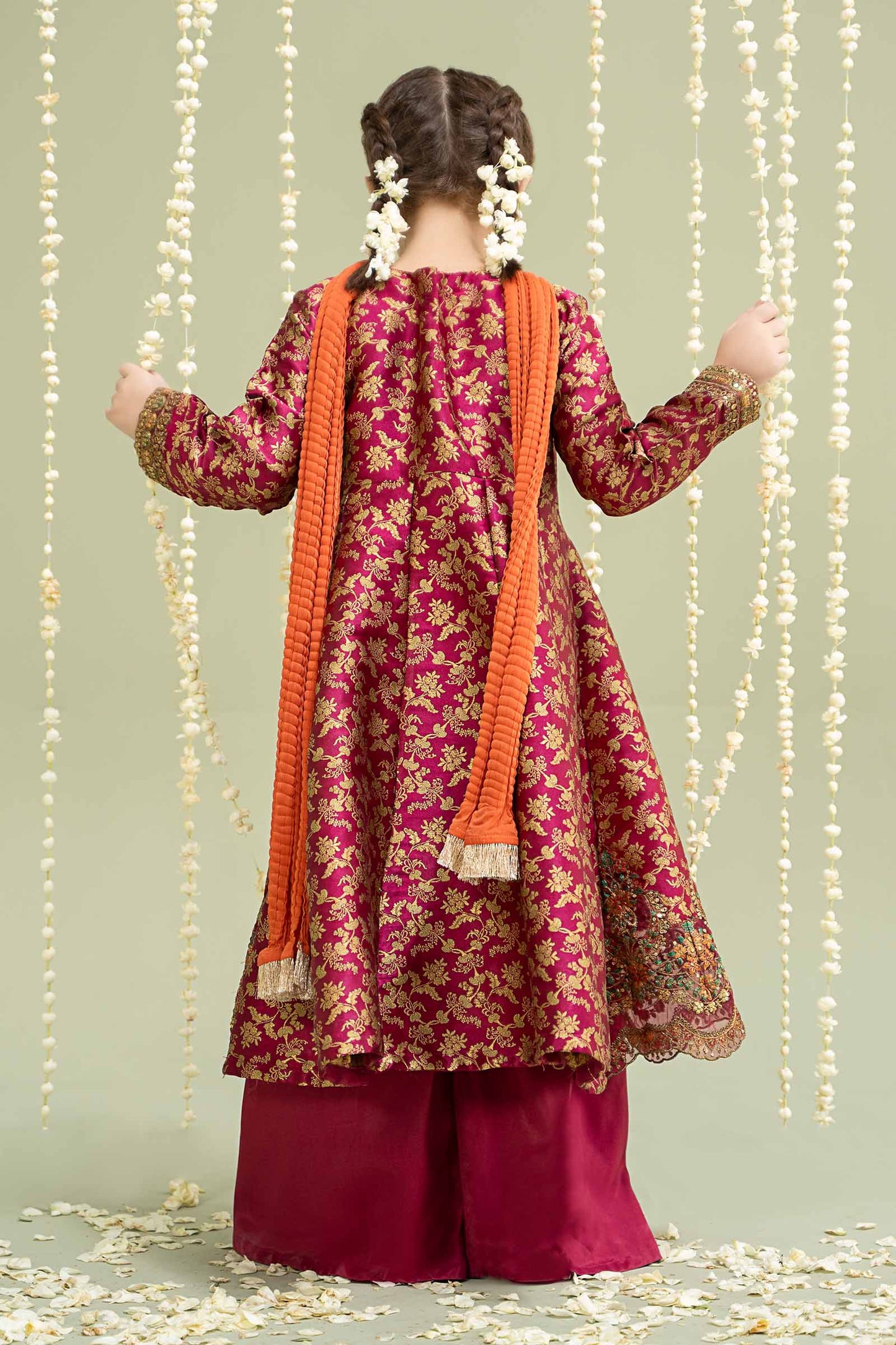 Maria B | 3 Piece Embroidered Jamawar Suit | MKS-W24-30