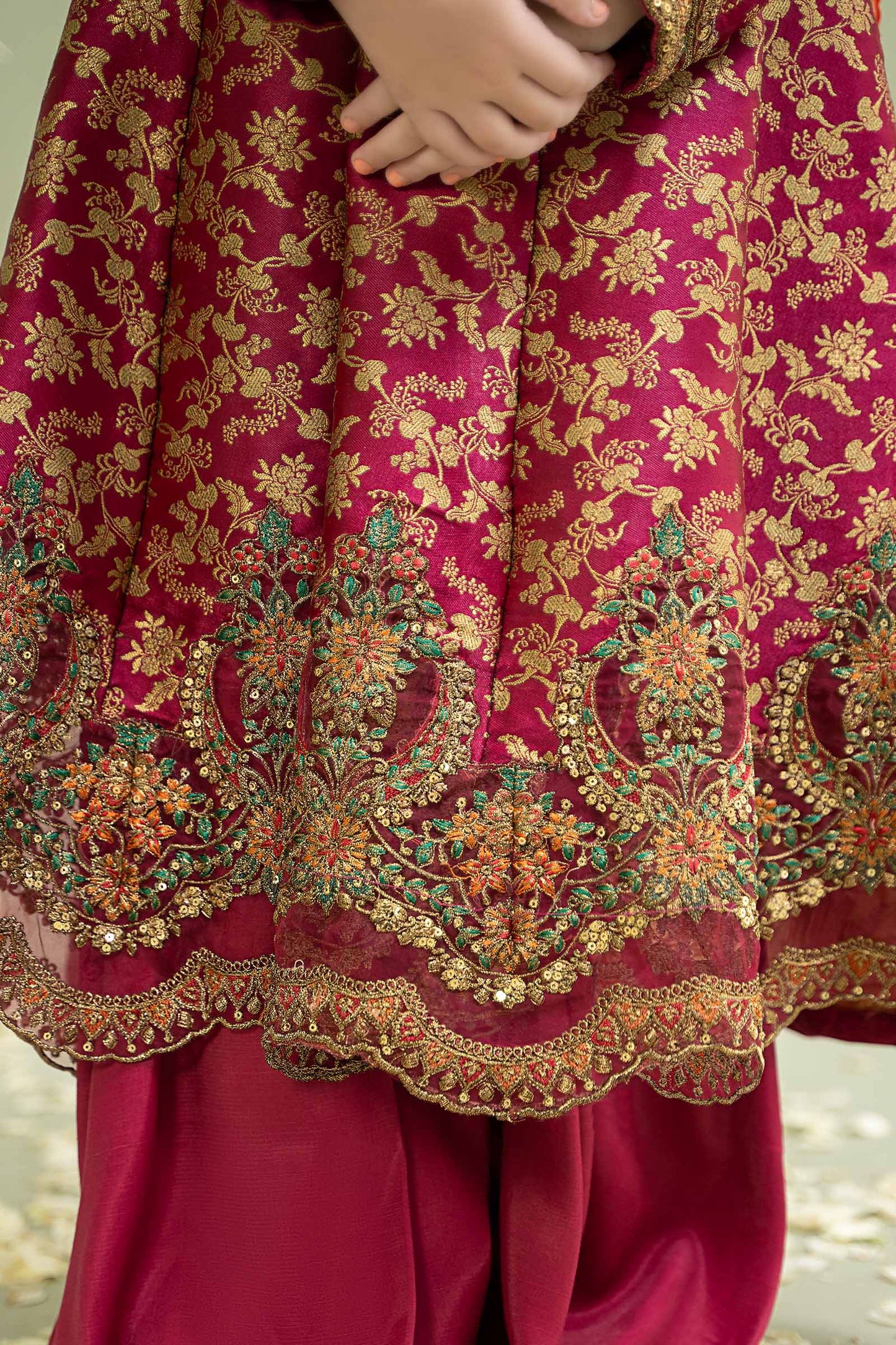 Maria B | 3 Piece Embroidered Jamawar Suit | MKS-W24-30