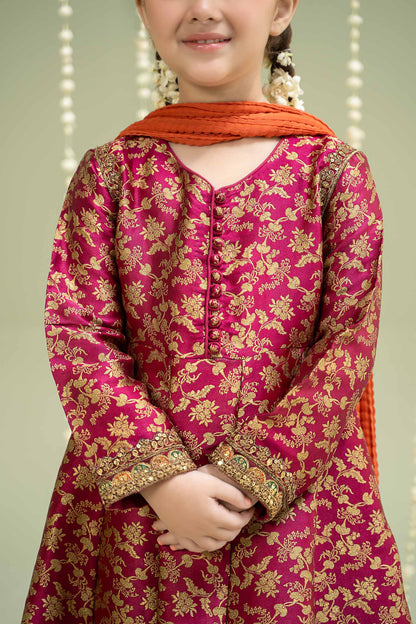 Maria B | 3 Piece Embroidered Jamawar Suit | MKS-W24-30