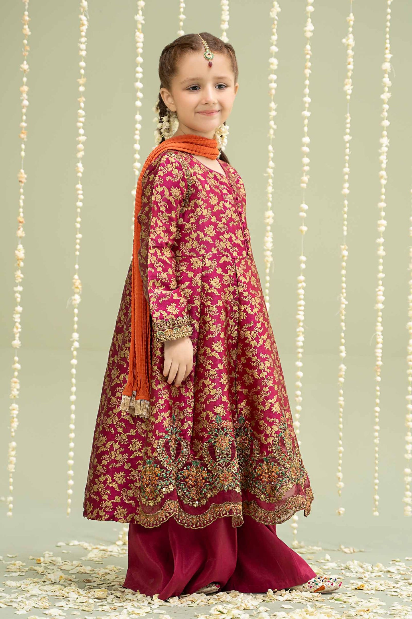 Maria B | 3 Piece Embroidered Jamawar Suit | MKS-W24-30