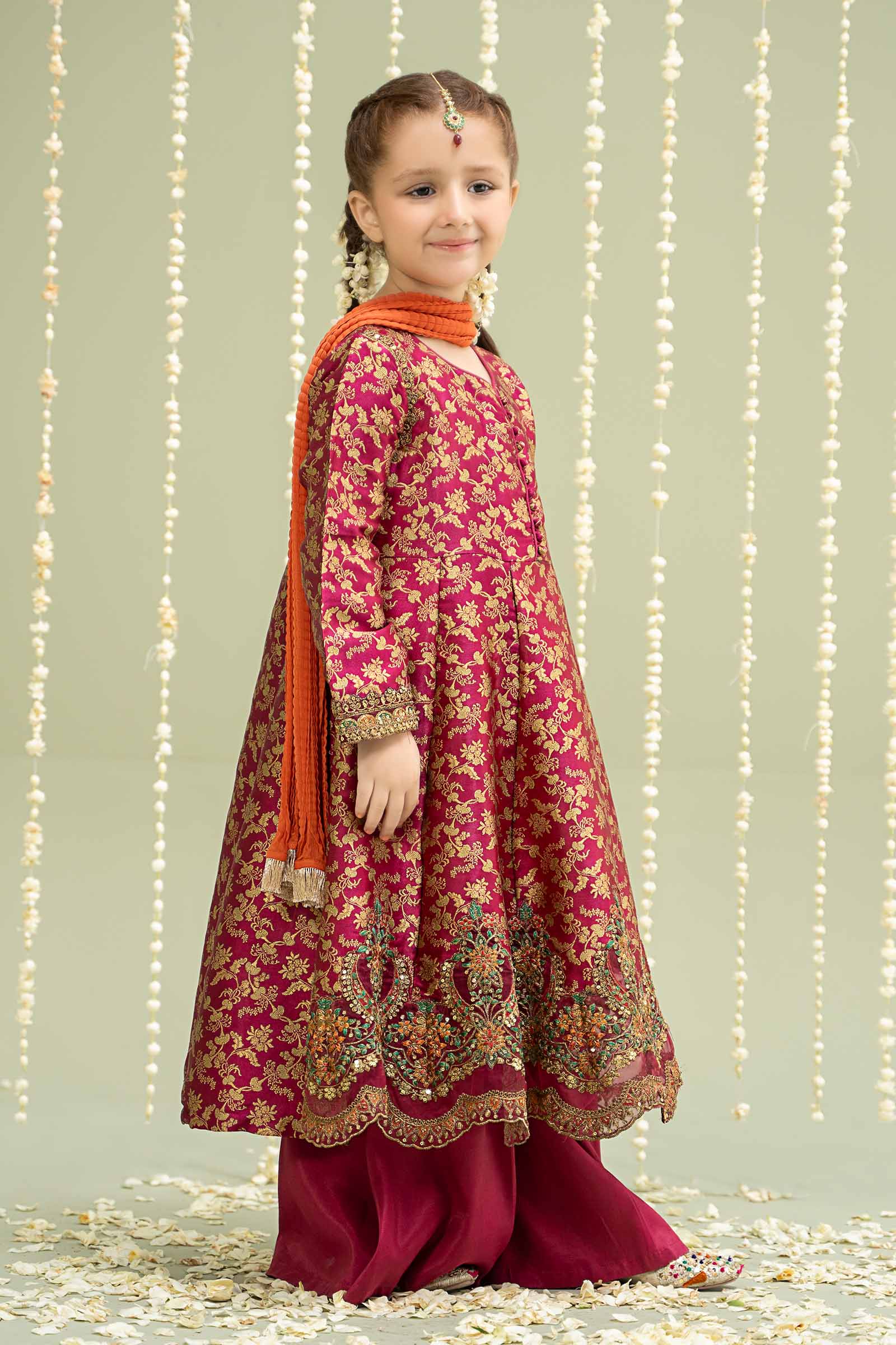 Maria B | 3 Piece Embroidered Jamawar Suit | MKS-W24-30