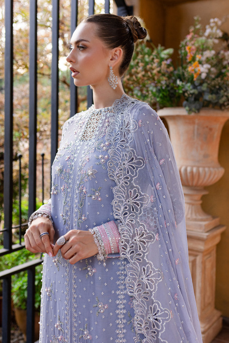 Marjjan | Isabella Formals | MLC-22 Custom Size Light Lavender Crinkle Chiffon