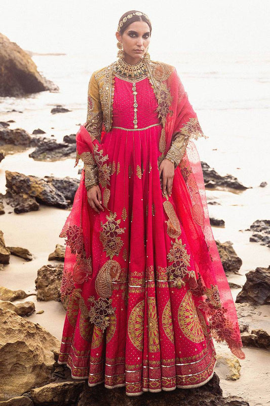 MNR | Gehraiyaan Shaadi Collection | Bareen - Pakistani Designer Dress - by MNR | Type: Bridal - 100% Original at Saira Sultan