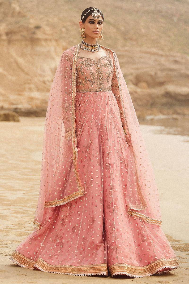 MNR | Gehraiyaan Shaadi Collection | Meera - Pakistani Designer Dress - by MNR | Type: Bridal - 100% Original at Saira Sultan