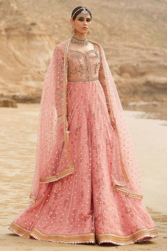 MNR | Gehraiyaan Shaadi Collection | Meera - Pakistani Designer Dress - by MNR | Type: Bridal - 100% Original at Saira Sultan