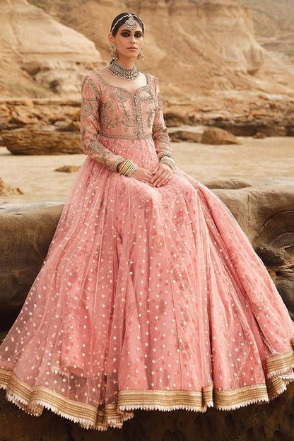 MNR | Gehraiyaan Shaadi Collection | Meera - Pakistani Designer Dress - by MNR | Type: Bridal - 100% Original at Saira Sultan