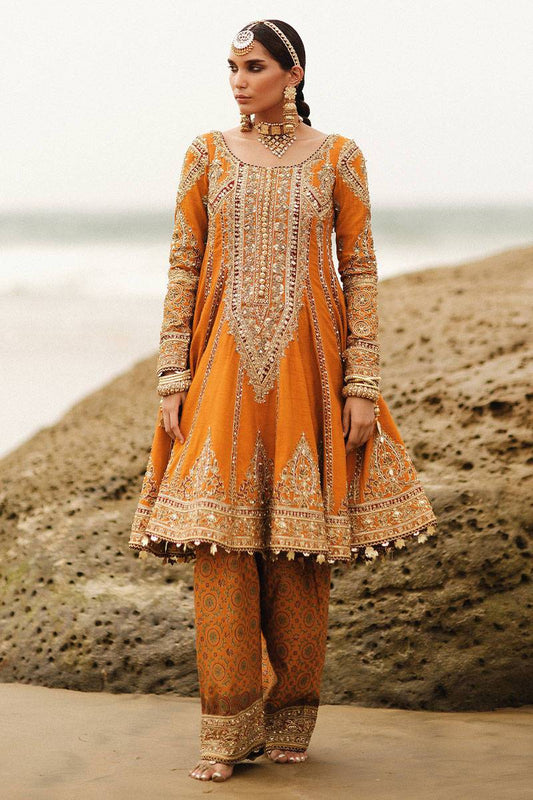 MNR | Gehraiyaan Shaadi Collection | Famiya - Pakistani Designer Dress - by MNR | Type: Bridal - 100% Original at Saira Sultan