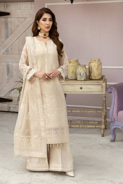 Alizeh | Dhaagay Volume 1 | 03-Motiya - Pakistani Designer Dress - by Alizeh | Type: Luxury - 100% Original at Saira Sultan
